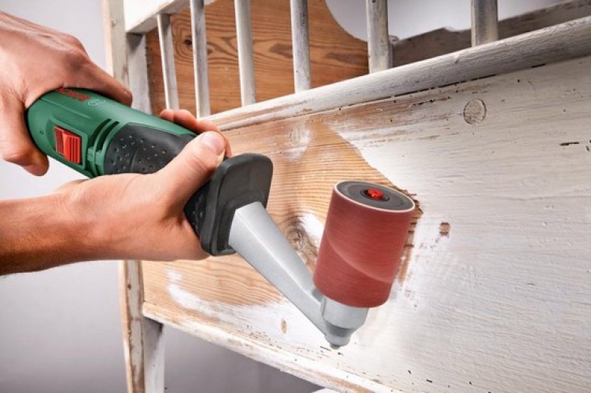 Bosch Texoro Multi - schuurroller 250W voor Hout en Metaal met Accessoires - MR commerce