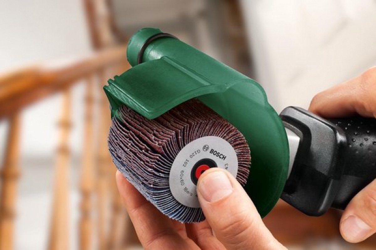 Bosch Texoro Multi - schuurroller 250W voor Hout en Metaal met Accessoires - MR commerce