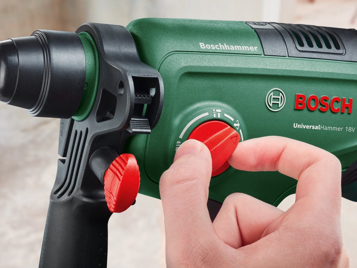 Bosch UniversalHammer 18V Accu Boorhamer 2.0J met 4.0Ah Accu - MR commerce