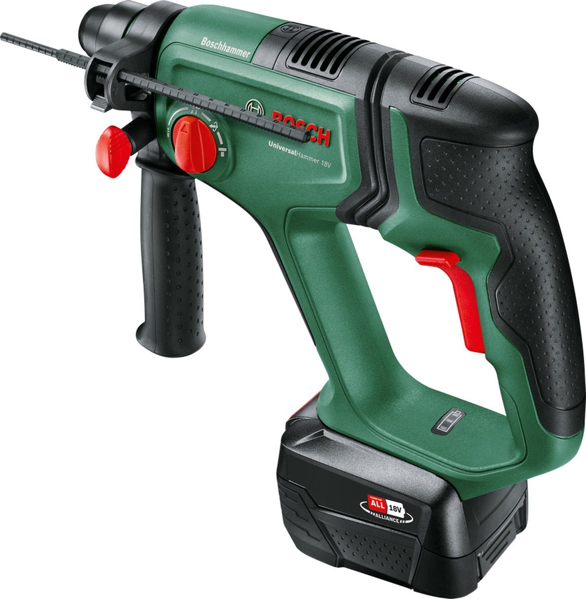 Bosch UniversalHammer 18V Accu Boorhamer 2.0J met 4.0Ah Accu - MR commerce