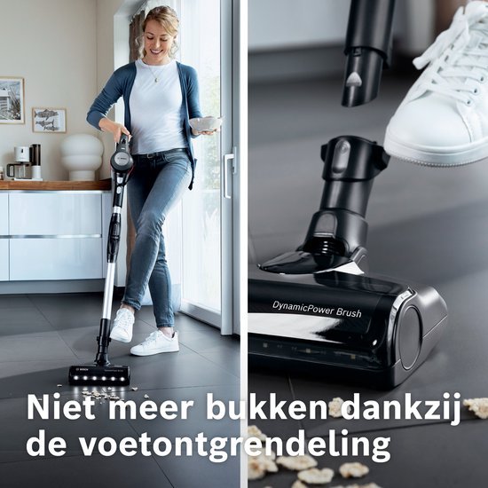 Bosch Unlimited 7 Steelstofzuiger BBS712A Draadloos Antraciet 2 Accu's - MR commerce