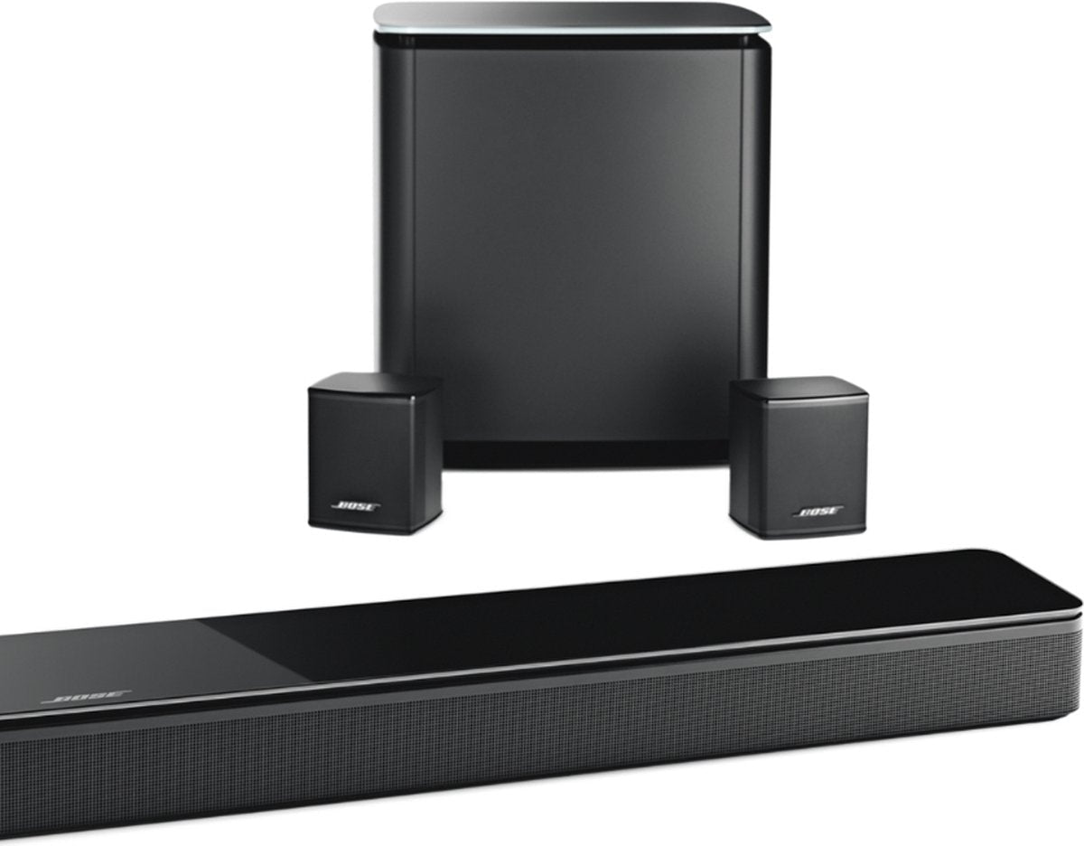 Bose Surround Speakers Draadloze Achterluidsprekers Set van Twee Zwart - MR commerce