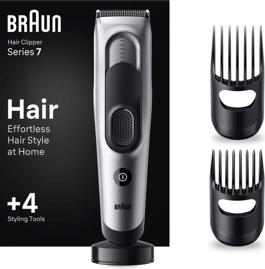Braun Haartrimmer Series 7 HC7390: Nauwkeurige Tondeuse met 17 Lengte - Instellingen - MR commerce