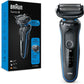 Braun Series 5 51 - B1000s Elektrisch Scheerapparaat Blauw, Waterbestendig Nat Droog Scheren - MR commerce
