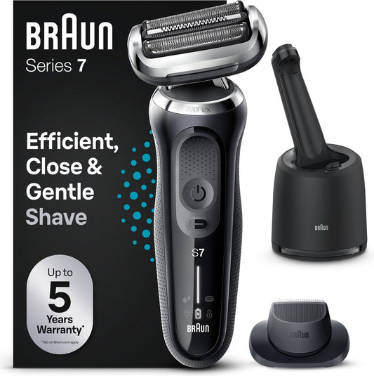 Braun Series 7 71-N7200cc Elektrisch Scheerapparaat SmartCare Center Zwart - MR commerce