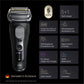 Braun Series 9 PRO+ 9610S Elektrisch Scheerapparaat Pro SensoAdapt Oplaadstandaard Zwart - MR commerce