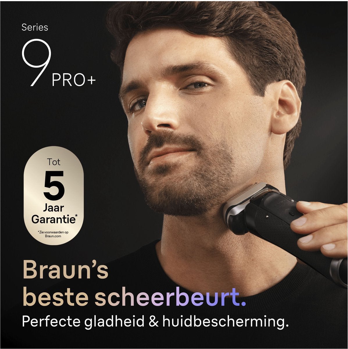 Braun Series 9 PRO+ 9610S Elektrisch Scheerapparaat Pro SensoAdapt Oplaadstandaard Zwart - MR commerce