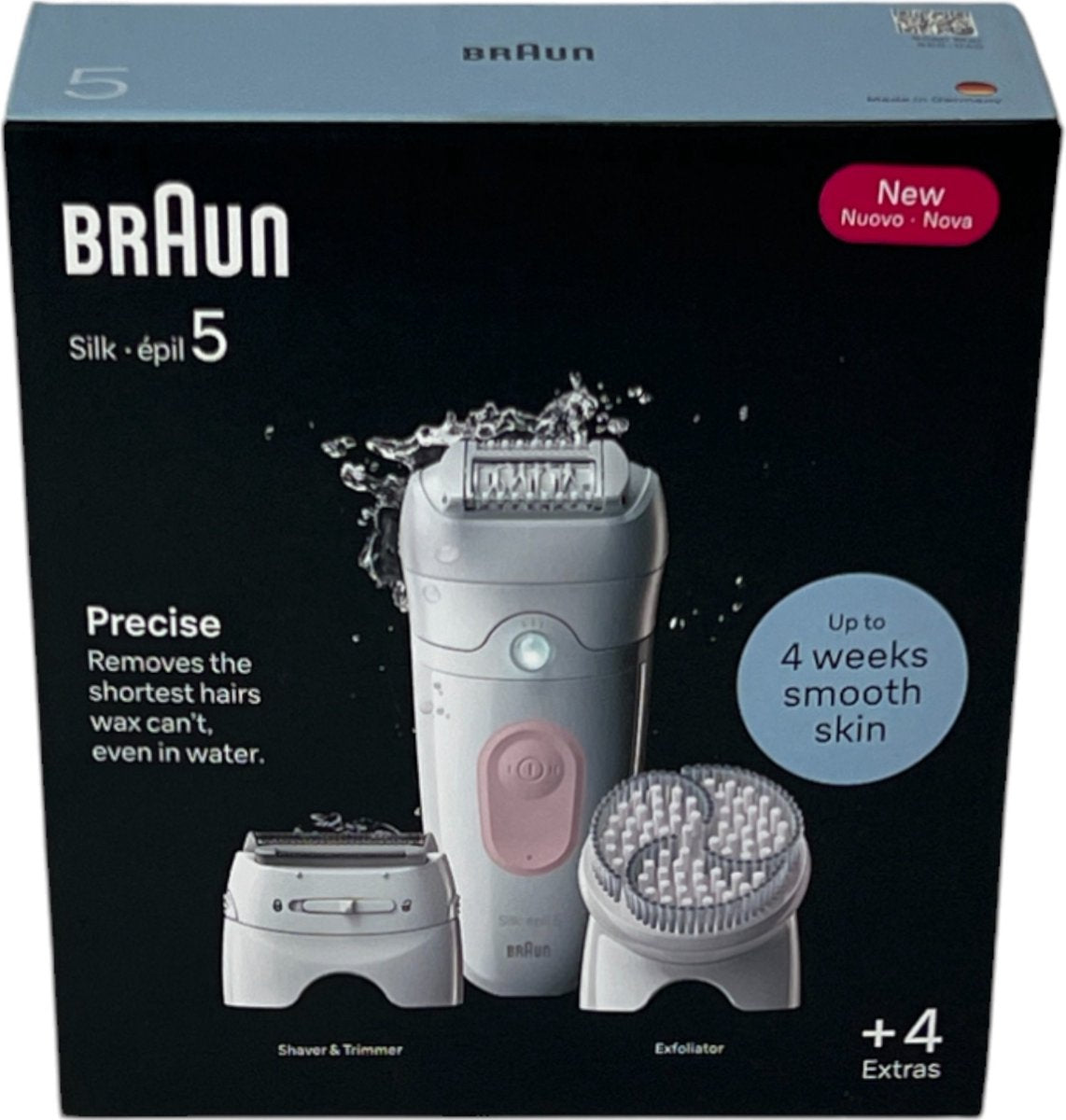 Braun Silk - épil 5 Epilator: MicroGrip Precisie voor Langdurig Zijdezachte Huid - MR commerce