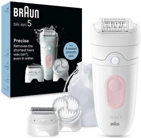 Braun Silk - épil 5 Epilator: MicroGrip Precisie voor Langdurig Zijdezachte Huid - MR commerce