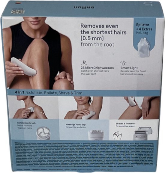 Braun Silk - épil 5 Epilator: MicroGrip Precisie voor Langdurig Zijdezachte Huid - MR commerce