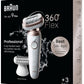Braun Silk - épil 9 9 - 030 Waterdichte Draadloze Epilator voor Gladde Huid - MR commerce