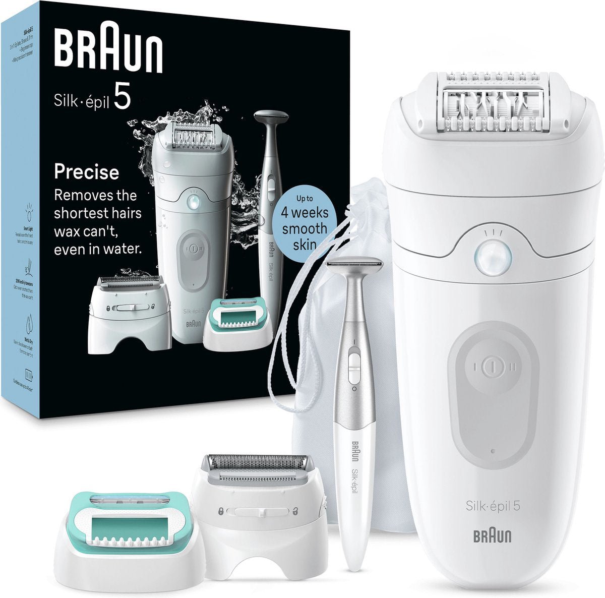 Braun Silk·épil 5 - 251 Epilator Nat & Droog Voor Langdurig Gladde Huid - MR commerce