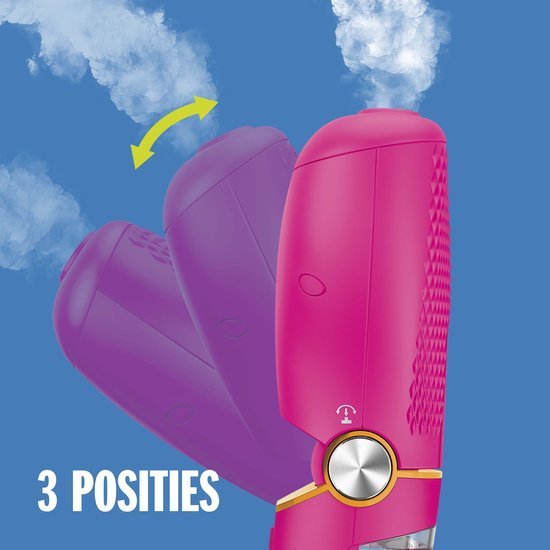 Conair Extreme Steam Roze Handstomer: Snel, Krachtig, Compact voor Reis & Thuis - MR commerce