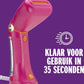 Conair Extreme Steam Roze Handstomer: Snel, Krachtig, Compact voor Reis & Thuis - MR commerce