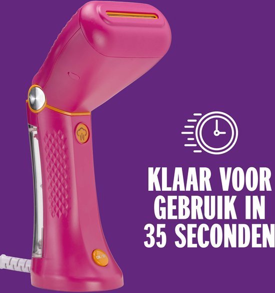 Conair Extreme Steam Roze Handstomer: Snel, Krachtig, Compact voor Reis & Thuis - MR commerce