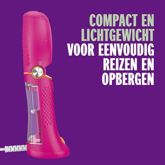 Conair Extreme Steam Roze Handstomer: Snel, Krachtig, Compact voor Reis & Thuis - MR commerce