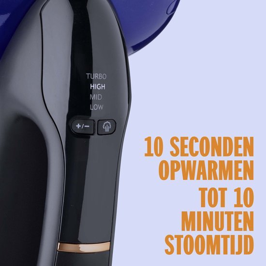 Conair Turbo ExtremeSteam 2 - in - 1 Handstomer & Strijkijzer: Snel, Krachtig, Compact - MR commerce