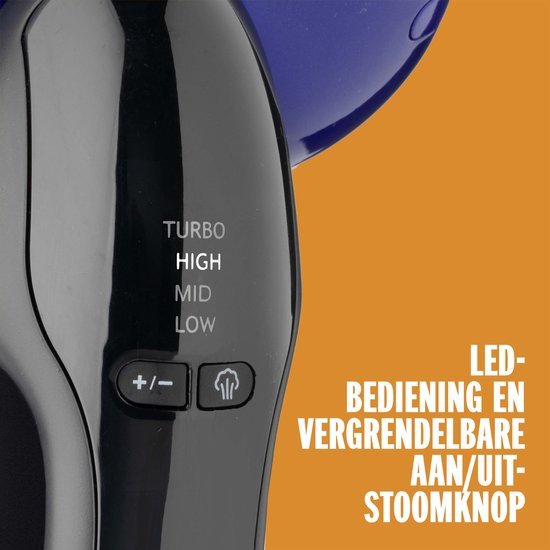Conair Turbo ExtremeSteam 2 - in - 1 Handstomer & Strijkijzer: Snel, Krachtig, Compact - MR commerce