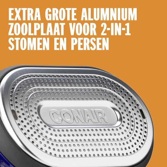 Conair Turbo ExtremeSteam 2 - in - 1 Handstomer & Strijkijzer: Snel, Krachtig, Compact - MR commerce