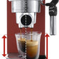 De'Longhi Dedica Style EC685.R Compacte Pistonmachine Rood voor Perfecte Espresso - MR commerce