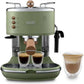 De'Longhi Icona Vintage ECOV 311.GR Handmatige Espressomachine Limegroen Retro Design - MR commerce