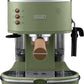 De'Longhi Icona Vintage ECOV 311.GR Handmatige Espressomachine Limegroen Retro Design - MR commerce