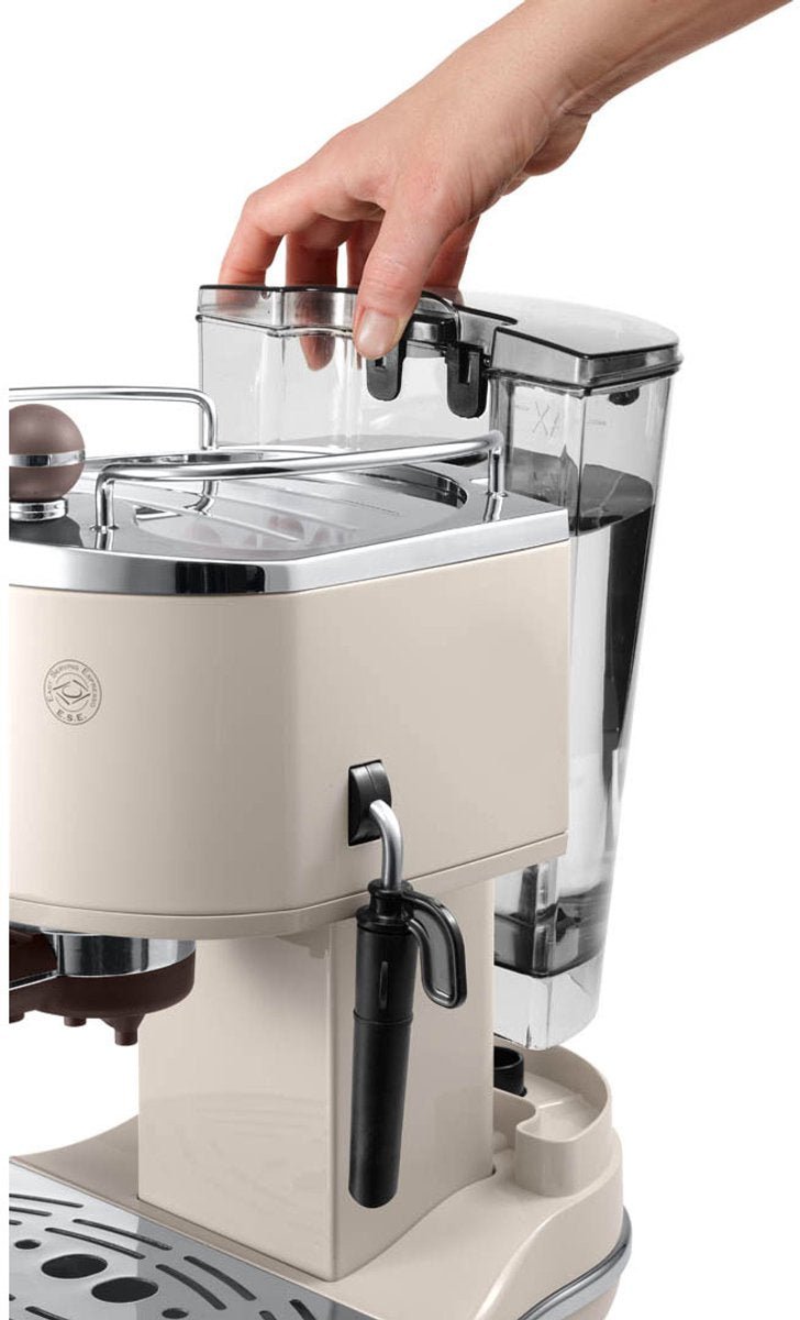 De'Longhi Icona Vintage ECOV311.BG Handmatig Espressomachine Beige: Authentieke Italiaanse Koffie Ervaring - MR commerce