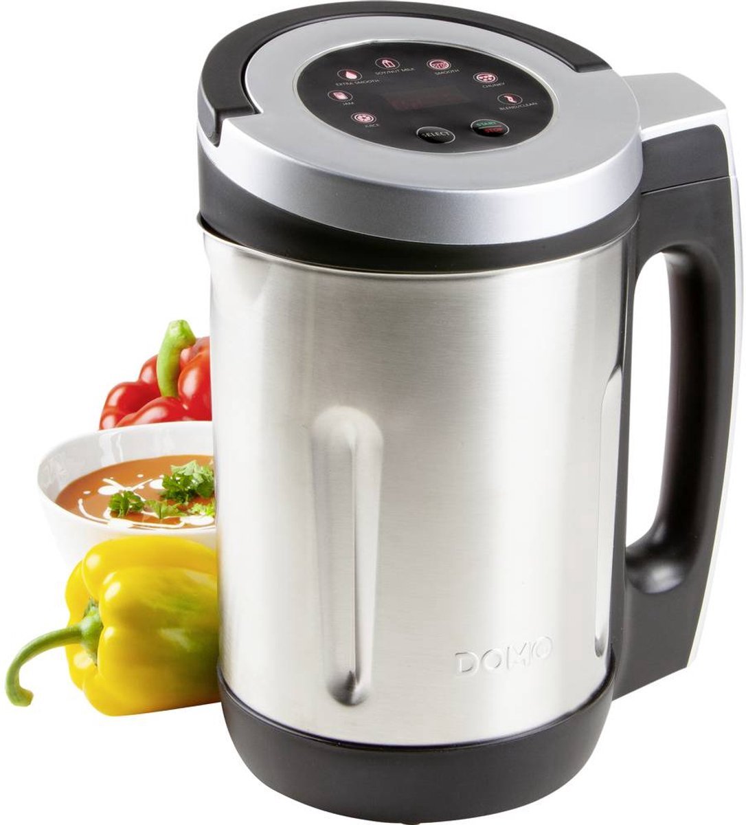 DOMO DO716BL Soepmaker 2.2L 7 Programma's Blender RVS Zwart - MR commerce
