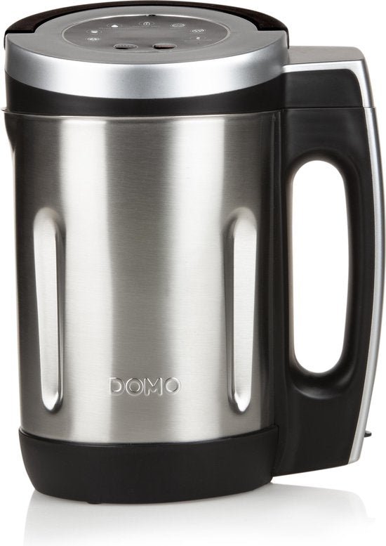 DOMO DO716BL Soepmaker 2.2L 7 Programma's Blender RVS Zwart - MR commerce