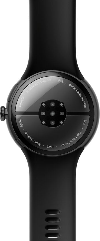 Google Pixel Watch 3: Geavanceerd 45mm Smartwatch met Fitbit Gezondheidsfuncties, Zwart - MR commerce