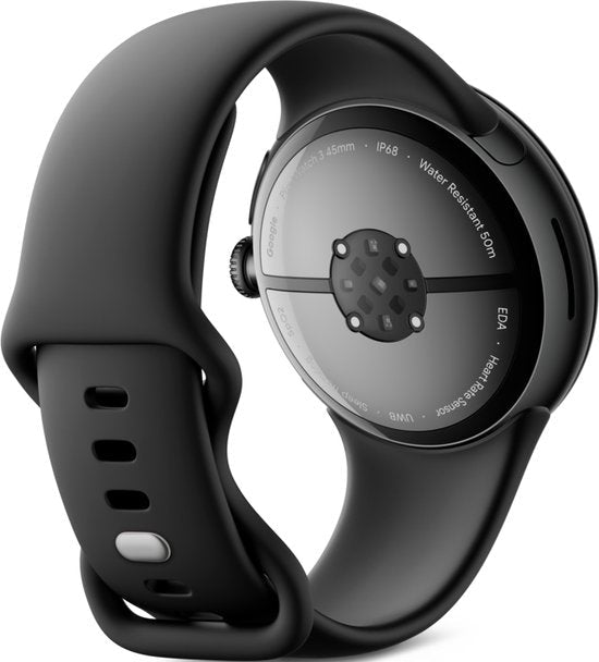Google Pixel Watch 3: Geavanceerd 45mm Smartwatch met Fitbit Gezondheidsfuncties, Zwart - MR commerce