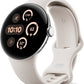 Google Pixel Watch 3 Geavanceerde Smartwatch 45mm - Zilver/Porselein met Fitbit Integratie - MR commerce