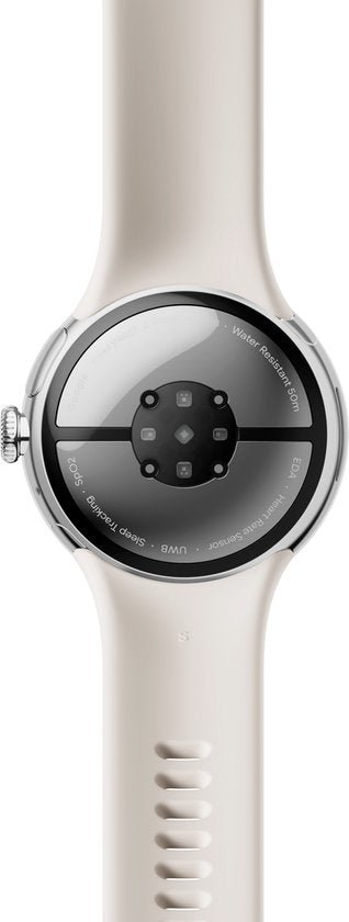 Google Pixel Watch 3 Geavanceerde Smartwatch 45mm - Zilver/Porselein met Fitbit Integratie - MR commerce