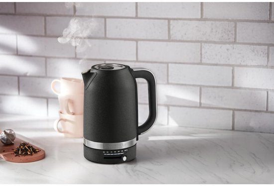 KitchenAid 5KEK1701EBK 1.7L Electric Kettle Variable Temperature Cast Iron Black - MR commerce