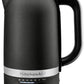 KitchenAid 5KEK1701EBK 1.7L Electric Kettle Variable Temperature Cast Iron Black - MR commerce