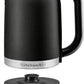 KitchenAid 5KEK1701EBK 1.7L Electric Kettle Variable Temperature Cast Iron Black - MR commerce