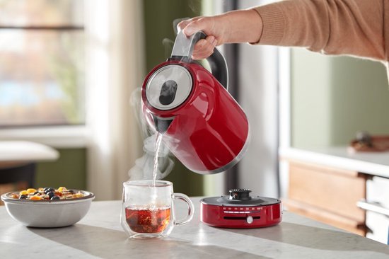 KitchenAid 5KEK1701EER Waterkoker Temperatuurregeling 1.7L Keizerrood - MR commerce