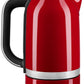 KitchenAid 5KEK1701EER Waterkoker Temperatuurregeling 1.7L Keizerrood - MR commerce