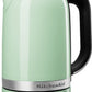 KitchenAid 5KEK1701EPT Waterkoker met Temperatuurregeling 1.7L RVS Pistache - MR commerce