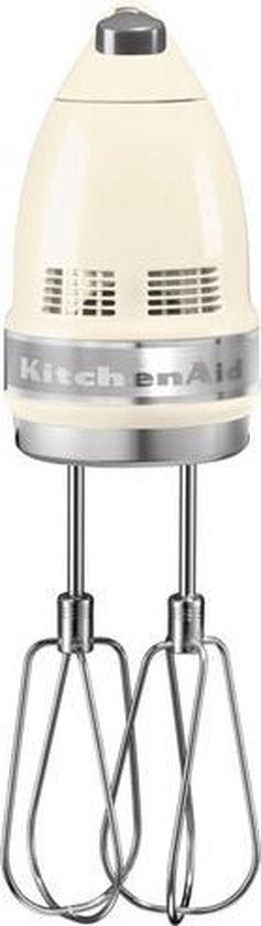 KitchenAid 5KHM9212EAC Handmixer met 9 Snelheden in Amandelwit - MR commerce