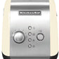 KitchenAid 5KMT221EAC Broodrooster 2 Sleuven 1100W Amandel Wit - MR commerce