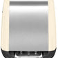 KitchenAid 5KMT221EAC Broodrooster 2 Sleuven 1100W Amandel Wit - MR commerce