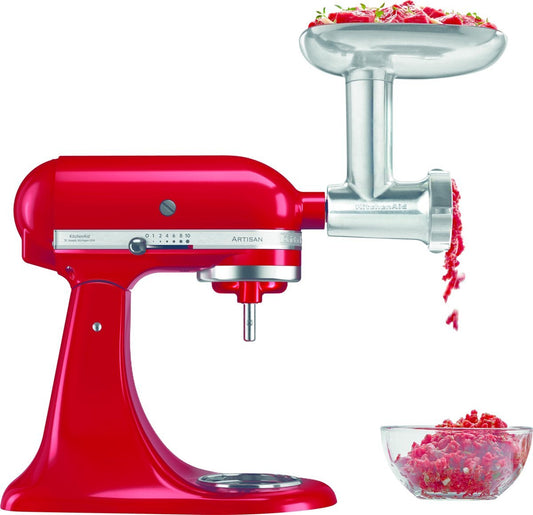 KitchenAid 5KSMMGA Metalen Vleesmolen en Worstenmaker Accessoire voor Keukenmachines - MR commerce