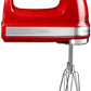 KitchenAid Artisan 5KHM9212 Handmixer 9 Snelheden Keizer Rood 85W - MR commerce