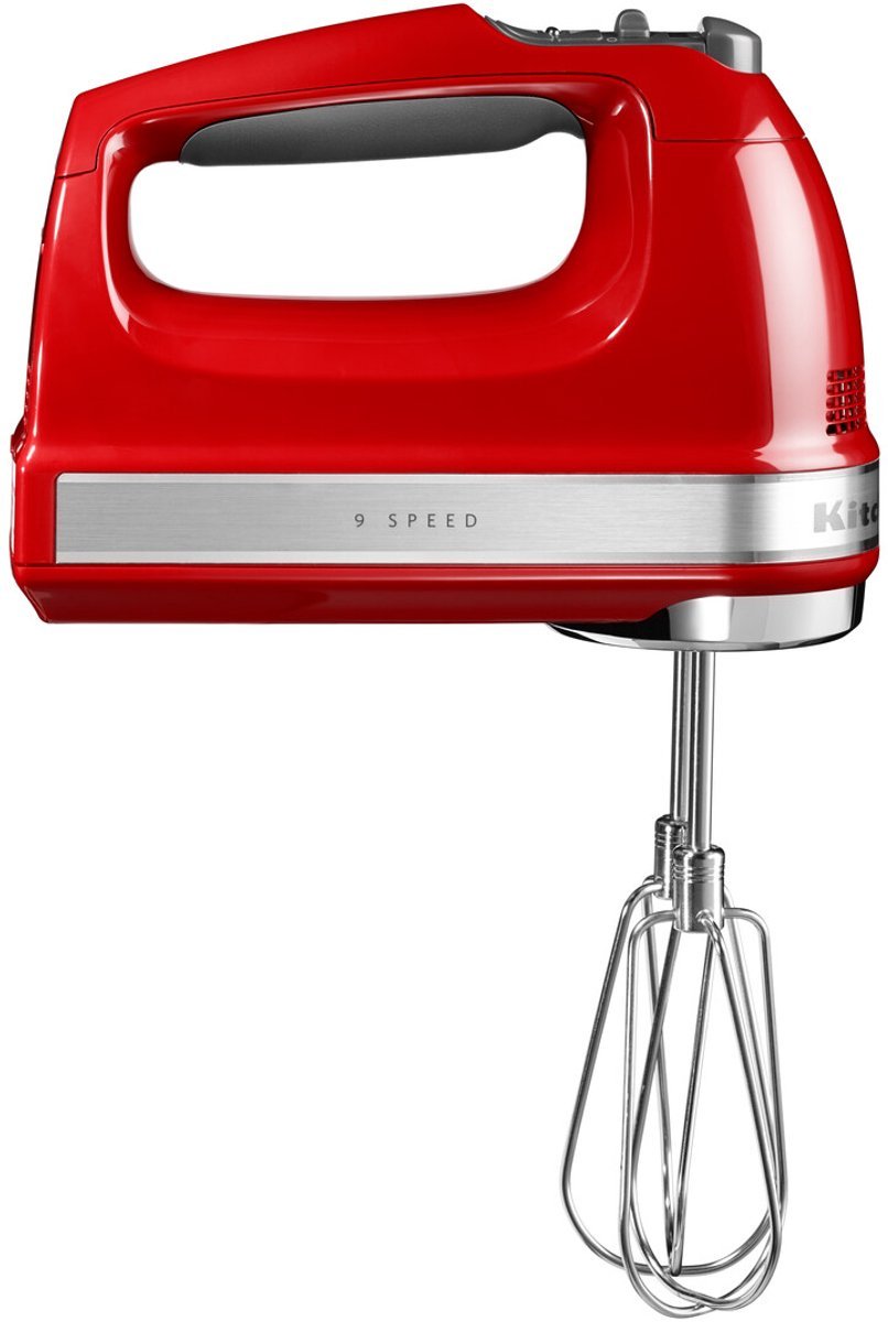KitchenAid Artisan 5KHM9212 Handmixer 9 Snelheden Keizer Rood 85W - MR commerce