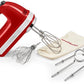 KitchenAid Artisan 5KHM9212 Handmixer 9 Snelheden Keizer Rood 85W - MR commerce