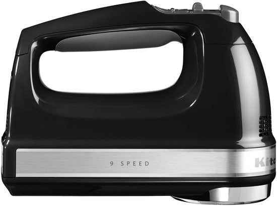 KitchenAid Artisan Handmixer 5KHM9212EOB 85W 9 Snelheden Onyx Zwart - MR commerce
