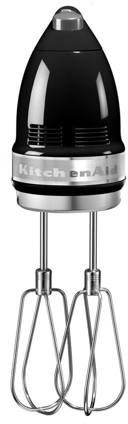 KitchenAid Artisan Handmixer 5KHM9212EOB 85W 9 Snelheden Onyx Zwart - MR commerce