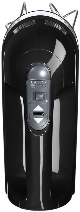 KitchenAid Artisan Handmixer 5KHM9212EOB 85W 9 Snelheden Onyx Zwart - MR commerce