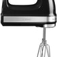 KitchenAid Artisan Handmixer 5KHM9212EOB 85W 9 Snelheden Onyx Zwart - MR commerce